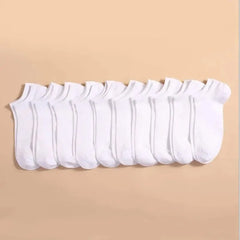 5/10 /20/30 Pairs Unisex Casual Plain Color Boat Socks Thin Breathable Comfy Anti Odor Sweat-absorbing Ankle Socks For Men Women