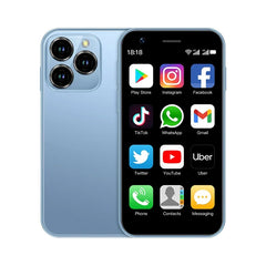 هاتف SOYES XS16 Mini 4G LTE صغير الحجم، ذاكرة وصول عشوائي 3 جيجابايت، سعة تخزين 64 جيجابايت، نظام تشغيل Android10.0، شاشة 3 بوصات، كاميرا 5 ميجابكسل، شريحتي اتصال، متجر Play، واتساب