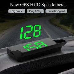 GPS Head-Up Display Auto Electronics HUD Projector Digital Display For All Car Speedometer Accessories KMH/MPH F6B6