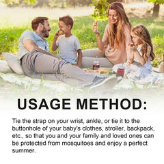 Xiaomi Mosquito Repellent Wristband Physical Ultrasonic Non-Chemical Sports Efficient Mosquito Repellent Bracelet Home Outdoor