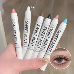 White Eyeliner Multicolour Shiny Glitter Eyeshadow Pencils Eye Tip Brightening Waterproof High-gloss Silkworm Pen Eye Makeup