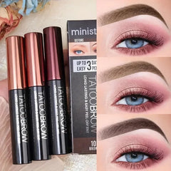 1PC Semi-Permanent Tattoo Peel off Eyebrow Gel Tint Waterproof Transfer-Proof for Fuller Defined Brows Makeup