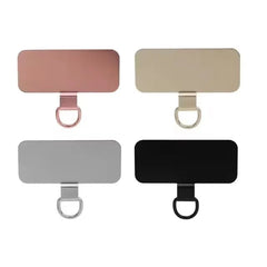 1/4 pcs Universal Metal Phone Lanyard Gasket Patch Durable Ultra Thin Mobile Phone Sling Rope Card Clip Strap Hang Cord Tab