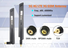هوائي راوتر 5G 4G LTE 3G GSM 600~6000Mhz 15dbi خارجي WiFi Omni داخلي لاسلكي للاتصال مع TS9 SMA Male