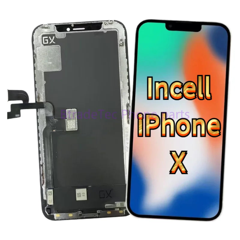 AAA GX Incell لشاشة iPhone X Xs LCD تعمل باللمس مجموعة محول رقمي بديلة لشاشة iPhone XS MAX Pantalla قطع غيار الإصلاح