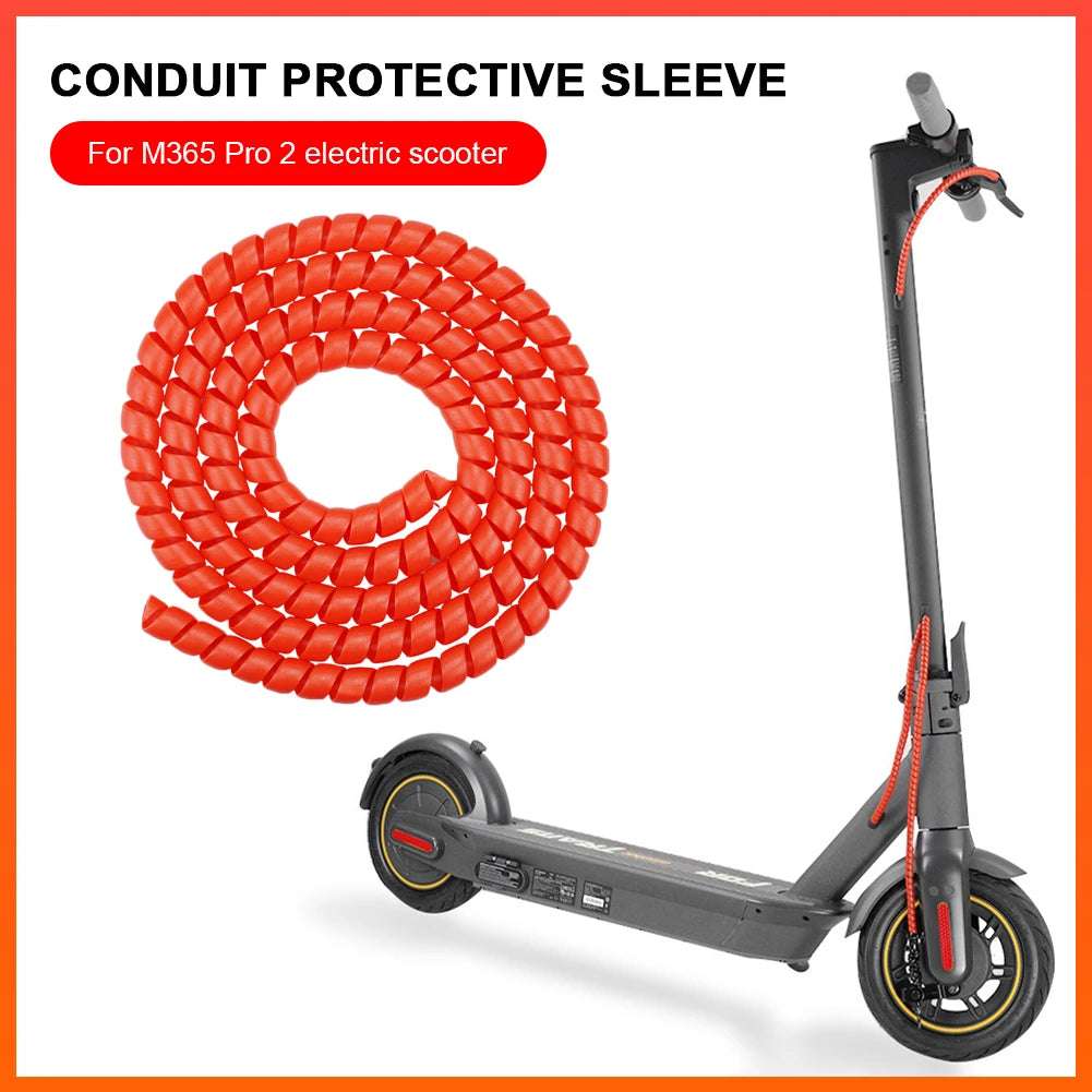 1.3m for Xiaomi M365/PRO Electric Scooters Line Organizer Pipe Protection Wrap Winding Cable Wire Protector Cover Tube Tool