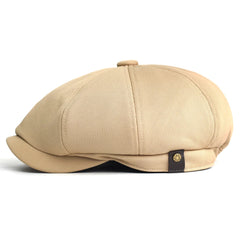 Spring Summer Casual Newsboy caps Breathable Outdoor Retro Beret Hats Octagonal Hat Fashion Solid Flat Caps