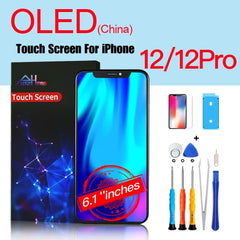 شاشة PINZHENG عالية الجودة INCELL LCD OLED OEM AMOLED لهاتف iPhone XS MAX X XR 11 12 13 MINI PRO PROMAX بديلة للشاشة