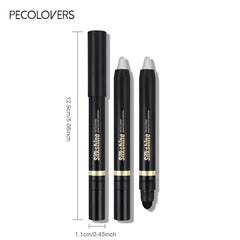 1PC Eye Brightening, Sponge Tip, Easy To Apply, Even and Smooth, 2-in-1 Eye Shadow Stick, Perfect for Music Festivals