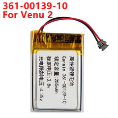 بطارية بديلة 361-00137-10 لجهاز Garmin Venu 2s 361-00139-10 لجهاز Garmin Venu 2 بسعة 225 مللي أمبير/ساعة مع أدوات مجانية