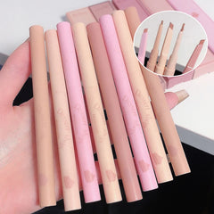 محدد شفاه MUGE LEEN Dessert Lip Liner يدور تلقائيًا، مقاوم للماء، يدوم طويلًا، محدد شفاه جل Perfect Pout Lip Liner | يأتي بشكل طبيعي