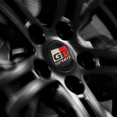 56/60mm Car Wheel Hub Center Cap Aluminum Metal Logo Stickers For Toyota Rav4 Corolla Camry Aqua Auris Cross Yaris TRD Prius GR