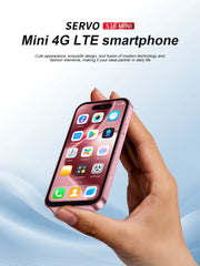 هاتف SERVO S16 Mini 4G LTE الذكي اللطيف بنظام Android 12.0 OS 2/3GB RAM 16/64GB ROM Google Play شاشة 4.0 بوصة هواتف محمولة صغيرة الحجم