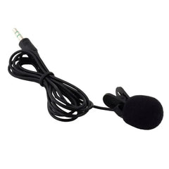 3.5mm Mini Lavalier Microphone Metal Clip Lapel Mic for Mobile Phone PC Laptop Wired Mikrofo/Microfon for Speaking Vocal Audio