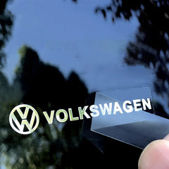 3D Metal Emblem Sticker Car Interior Decoration Decals Accessories For Volkswagen VW GTI Rline R Golf Polo Passat Magotan Tiguan