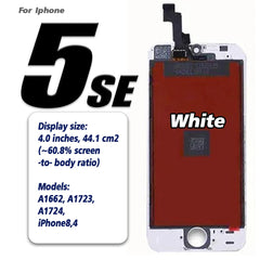 شاشة LCD AAA+ لهاتف iPhone 6 7 8 6s plus 7 8 Plus شاشة بديلة لهاتف iPhone 5 5S 5C 5se شاشة LCD تعمل باللمس ومحول رقمي