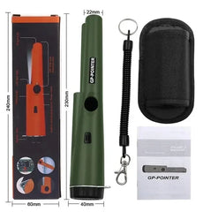 Handheld Metal Detector GP-pointer Pinpointing For Treasure Search Waterproof Positioning Rod Detecting With Bracelet Lights LED