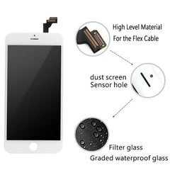 شاشة LCD من الدرجة AAA +++ لهاتف iPhone 6 6S 7 8 Plus مع مجموعة محول رقمي لشاشة اللمس ثلاثية الأبعاد المثالية لهاتف iPhone 5 5S + أدوات