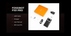 FOSSiBOT F101 PRO Smartphone 8GB 128GB 10600mAh 18W Fast Charge Mobile Phone 24MP 5.45'' HD+ Display Android 13 OS Cellphone