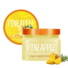 Hot Selling Tree Hot Blue Lagoon Shea Sugar Body Scrub Moisturizing Brightening Exfoliating HydratingMud For Face Body Use