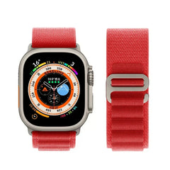 Alpine Strap for Apple Watch Bands 44mm 40mm 49mm 45mm 41mm 38mm 42mm Nylon Bracelet Iwatch Ultra 2 Series 9 3 4 5 6 7 8 SE Belt