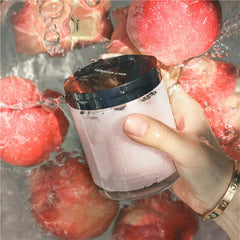 VERBENA LINN× Fukimi Momoyama Joint Mian Ice series nicotinamide Fragrance Sea Salt Scrub مرطب برائحة الفاكهة