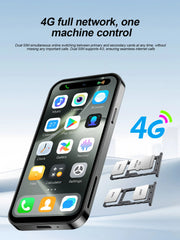 هاتف SERVO S16 Mini 4G LTE الذكي اللطيف بنظام Android 12.0 OS 2/3GB RAM 16/64GB ROM Google Play شاشة 4.0 بوصة هواتف محمولة صغيرة الحجم