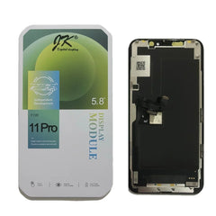 شاشة JK Incell لهاتف iPhone 11 12 13 Pro Max 14 Plus 15 Pro مع مجموعة محول رقمي ثلاثي الأبعاد لشاشة XR X Xs max البديلة