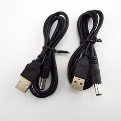 0.8m USB 2.0 Type A Male To DC Plug Power Connector For Small Electronics Devices Usb Extension Cable 5.5*2.1mm 5.5*2.5mm Jack