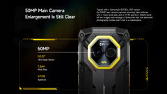 【العرض الأول عالميًا】هاتف Ulefone Armor Mini 20T Pro 5G بشاشة 4.7 بوصة وإضاءة LED ونظام تشغيل Android 14 وبطارية 6200 مللي أمبير في الساعة وذاكرة 16 جيجابايت + 256 جيجابايت وقوة 33 وات