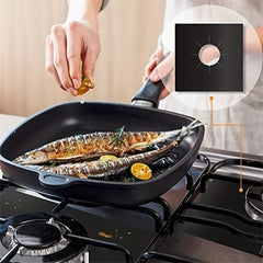 4/8PCS Stove Protector Cover Liner Gas Stove Protector Gas Stove Stovetop Burner Protector Kitchen Accessories Mat Cooker Cover
