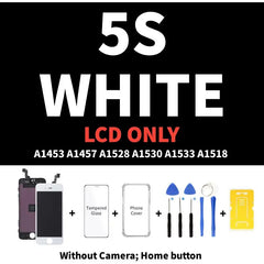 AAA Display for iPhone 5 5S 5SE 6 6S 7 8 Plus LCD Display Full Set Assembly Touch Screen Digitizer Replacement Pantalla+Camera