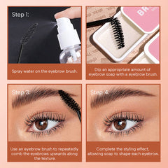 Eyebrow Styling Gel Molding Wax Waterproof Transparent Refreshing Durable Natural Colorless Holiday Gifts