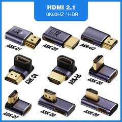 محول كابل HDMI 2.1 من UGOURD، محول من mini micro hdmi إلى HDMI 2.1 بسرعة 48 جيجابت في الثانية، 8K60HZ، 4K120HZ، لأجهزة العرض عالية الدقة، PS4، PS5، الكمبيوتر المحمول، الكمبيوتر الشخصي