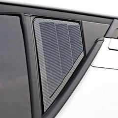 2Pcs Car Rear Windows Cover Sticker Window Triangle Shutters Trim for Toyota C-HR CHR C HR 2016 - 2022 Car Accessories Car Decal