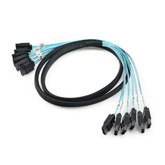 4/6 pcs/set Sata To Sata Cable 6 Ports/Set Date Cable 7 Pin Sata Sas Cable 6Gbps Sata To Sata HDD Cable Cord For Server Mining