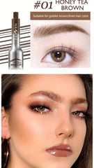 1 PC 3D Eyebrow Gel Dyeing Cream with Brush Long-lasting Air-cushion Dye Brows Tint Long-lasting Natural Makeup Eyebrow Enhancer