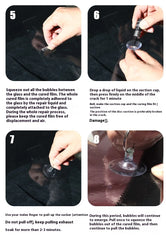 Car Windshield Cracked Repair Tool DIY Car Window Phone Screen Repair Kit Glass Curing Glue Auto Glass Scratch Crack Restore