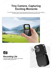 هاتف SERVO i19 صغير الحجم يعمل باللمس مع خاصية الاستعداد وبطاقة SIM مزدوجة ومشغل MP4 وخاصية Magic Voice 2G وشاشة صغيرة دوارة