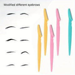 3/5Pcs Eyebrow Razors, Multipurpose Reusable Hair Trimmer, Portable  Shaping Tool For Facial Hair Removal, Eyebrow Shaver