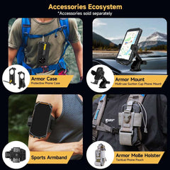 Armor X32 Pro 5G Rugged Phone Android  Waterproof Smartphone Up to 16GB RAM 256GB ROM  5.65”Dimensity 6300 NFC Mobile Phone