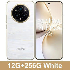 هاتف realme 14 Pro Plus 5G NFC Snapdragon 7s Gen 3، كاميرا Periscope OIS بدقة 50 ميجابكسل 3X، شاشة منحنية 6.83 بوصة، بطارية 6000 مللي أمبير في الساعة، IP69