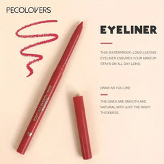 High Pigment Matte Eyeliner Gel Pencil Green Brown White Waterproof Lying Silkworm Pen Soft Eyeliner Lasting Shiny Eye Makeup
