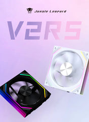 مروحة Jungle Leopard Interstellar V2RS 120 مم ARGB Modular Wireless Splicing Infinite Mirror Ventilador