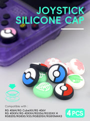 Data Frog for r36s Joystick Cover for Joy Con Thumb Grip Cover Cap Protection for Retro Handheld Console RG35XX H Accessories
