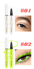 Fit Colors 12pcs/set colorful liquid UV waterproof Fluorescent Eyeliner Face Body Paint Pen long-lasting easy to remove