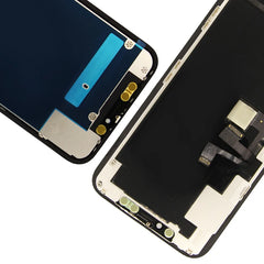 AAAA+++ OLED لشاشة iPhone 11 12 13 LCD لشاشة iPhone 12 Pro Max 13 Mini 14 Plus 15 Plus مجموعة محول رقمي لشاشة LCD