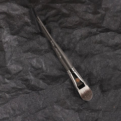 Piccasso Grey Makeup Brush FB18 Round Foundation Brush Soft Fiber Hair Solid Wood Professional Foundation Brush Grooming Brush