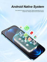 هاتف SERVO KING5000 الذكي المصغر بنظام أندرويد 3G WCDMA 2 SIM في وضع الاستعداد شاشة 2.5 بوصة 2 جيجابايت ذاكرة وصول عشوائي (RAM) هاتف محمول جيب أصلي هدايا للأصدقاء