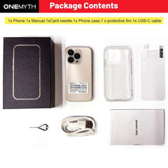 WORLD PREMIER SOYES ONEMYTH  Mini SmartPhone 16Pro 4.0" Android 10, Dual SIM, 2000mAh, 5MP Camera, 2GB+16GB, Face Unlock
